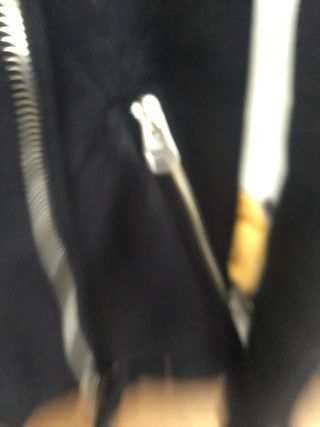 Cazadora tipo motera ante negra Pimkie