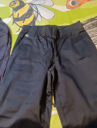 3 Pantalones de trabajo mujer azul