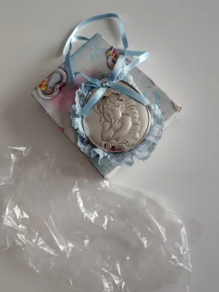 Medalla Ángel de la Guarda Cuna Plata