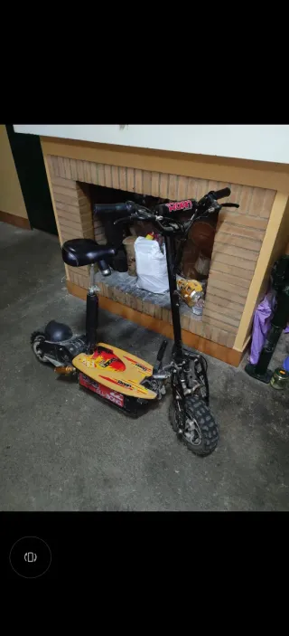 Patinete eléctrico con asiento