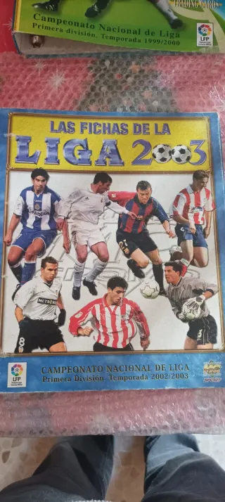 Álbum de cromos fútbol Liga 2003 mundicromo