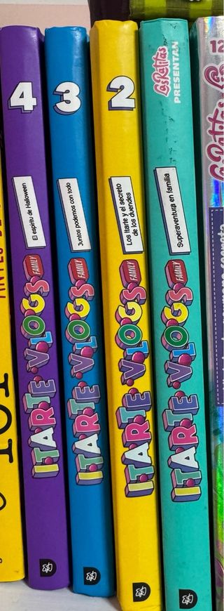 Colección libros ITARTE VLOGS
