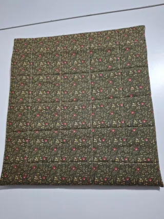 Bolsa de proyectos patchwork navideña