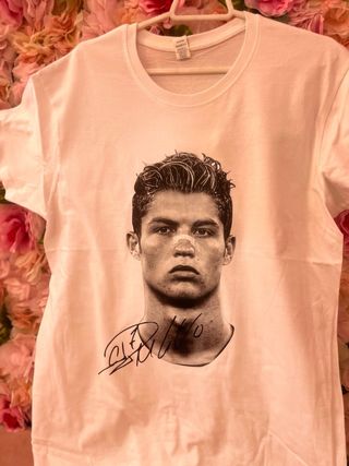 Camiseta Cristiano Ronaldo Blanca