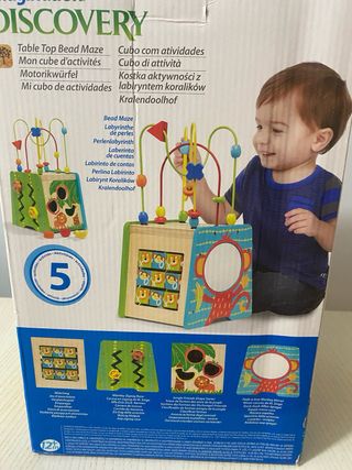 Cubo de actividades para bebés
