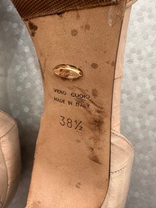 Sergio Rossi Décolleté Donna Beige