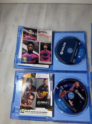 Pack FIFA 19, 20, 23 PS4