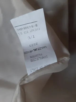 Chaquetón con capucha pelo acrílico gris talla ún