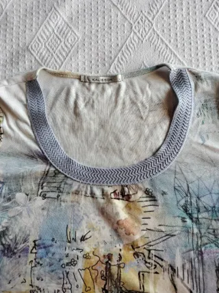 Camiseta Kalisson Algodón Manga Francesa Talla XL