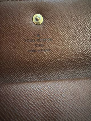 Monedero Louis Vuitton Monogram Marrón
