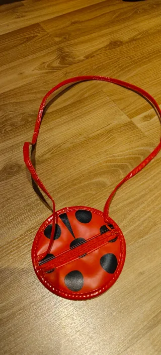 Lote Bata Miraculous Ladybug 4-5 años,  bolsoymás