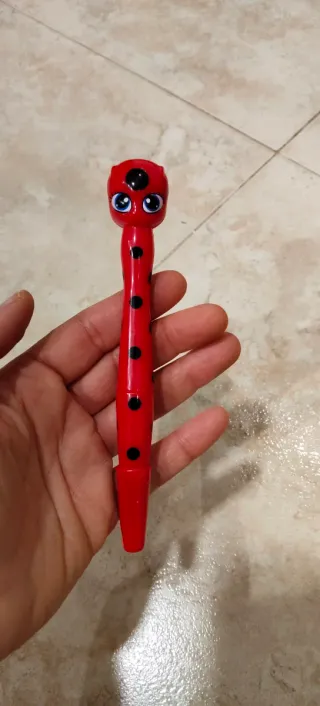 Lote Bata Miraculous Ladybug 4-5 años,  bolsoymás