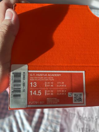 Zapatillas Nike Running GT Hustle Academy Nuevas