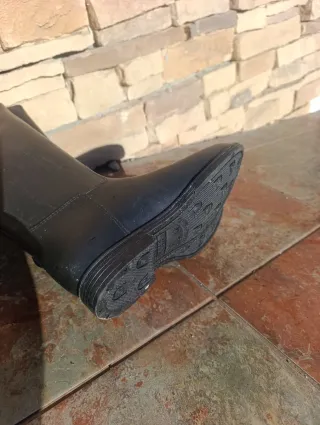 Botas de agua Katiuska negras equitación