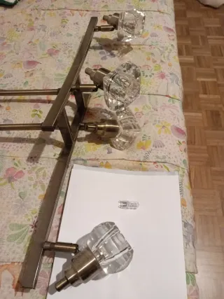 Lámpara de techo 4 focos