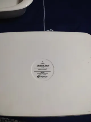 Lote 3 Fuentes Cerámica Villeroy & Boch para horno