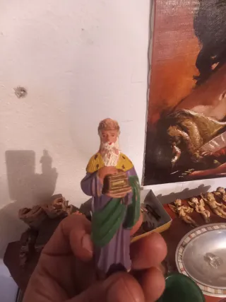 Portal de belén completo aii más figuras