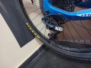 Bicicleta de Montaña Doble Suspensión Azul