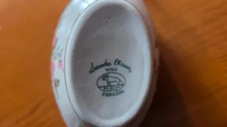 Salsera de porcelana Santa Clara floral