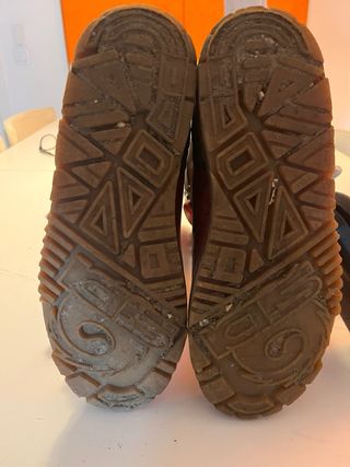 Botas de trial SIDI rojas talla 40