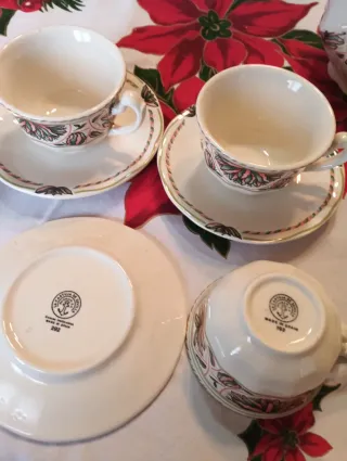 Juego de café La Cartuja de Sevilla