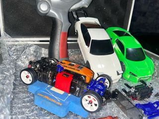 Mini-Z AWD con DWS + Emisora y carroceria 180sx