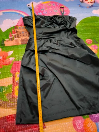 Abito Rinascimento verde con coprispalle