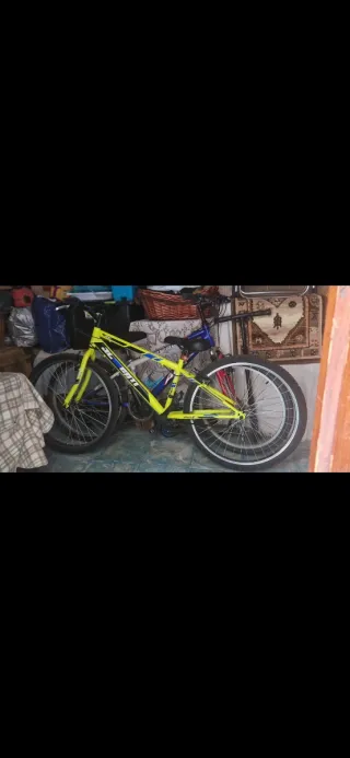 Bicicleta Montaña Amarilla