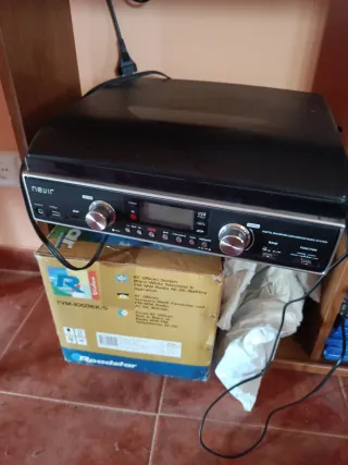 Tocadiscos Nevir Negro