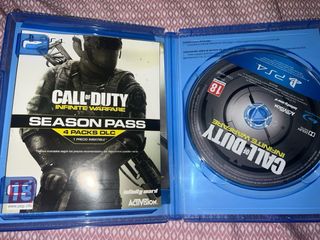 Juegos PS4:Ghost of Tushima y COD infinite warfare