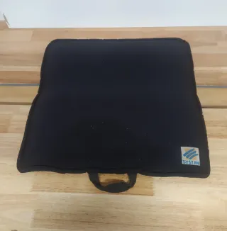 Cojín de gel y silicona negro