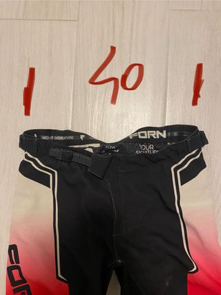 Pantaloni Motocross FORN Rossi Neri