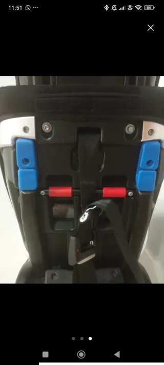 Silla de coche Isofix y Top Theder