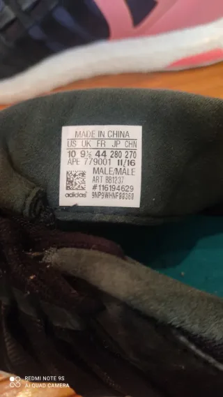 Zapatillas Adidas EQT ADV 91-16 Negras Rosas