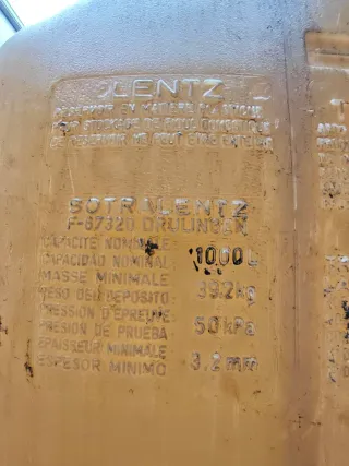 Depósito gasoil 1000 Litros