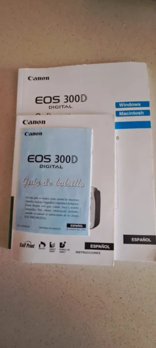 Cámara Canon EOS 300D Digital Reflex