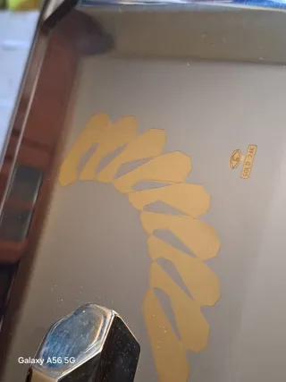 Pirofila Gottinghen Acciaio e Oro 24K