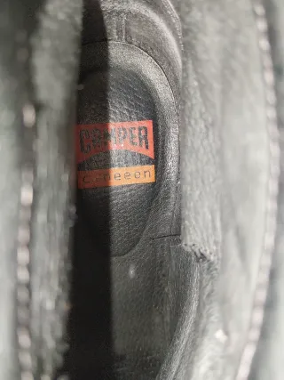 Botines Camper Piel Estampado Moderno Talla 37