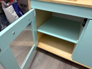 Cocinita infantil IKEA tuneada con pizzarra