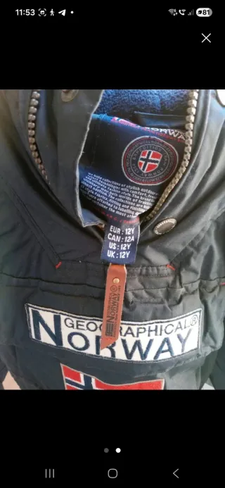 Chaqueta Geographical Norway Azul