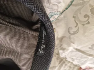 Cappotto uomo Tagliente tg 52 grigio