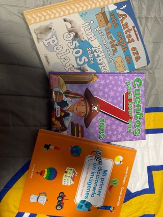lote 13 libros infantiles + Juego de Mesa y color