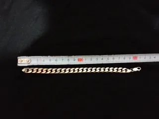 Pulsera Cubana de Plata 925