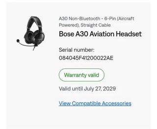 Auriculares Bose A30