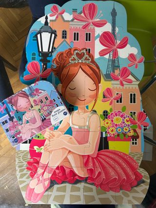 Puzzle suelo bailarina París