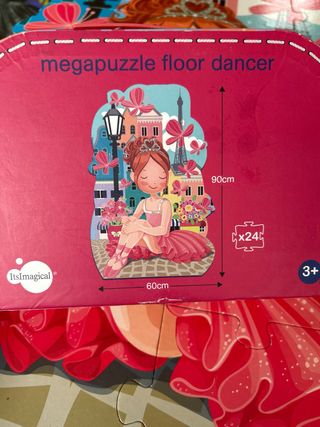 Puzzle suelo bailarina París