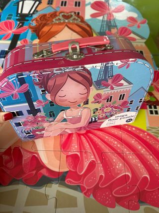 Puzzle suelo bailarina París