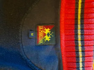 Felpa La Martina con zip e stampa