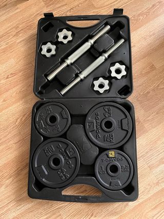 Set Mancuernas DOMYOS hasta 20kg