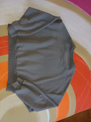 Sudadera Stradivarius gris